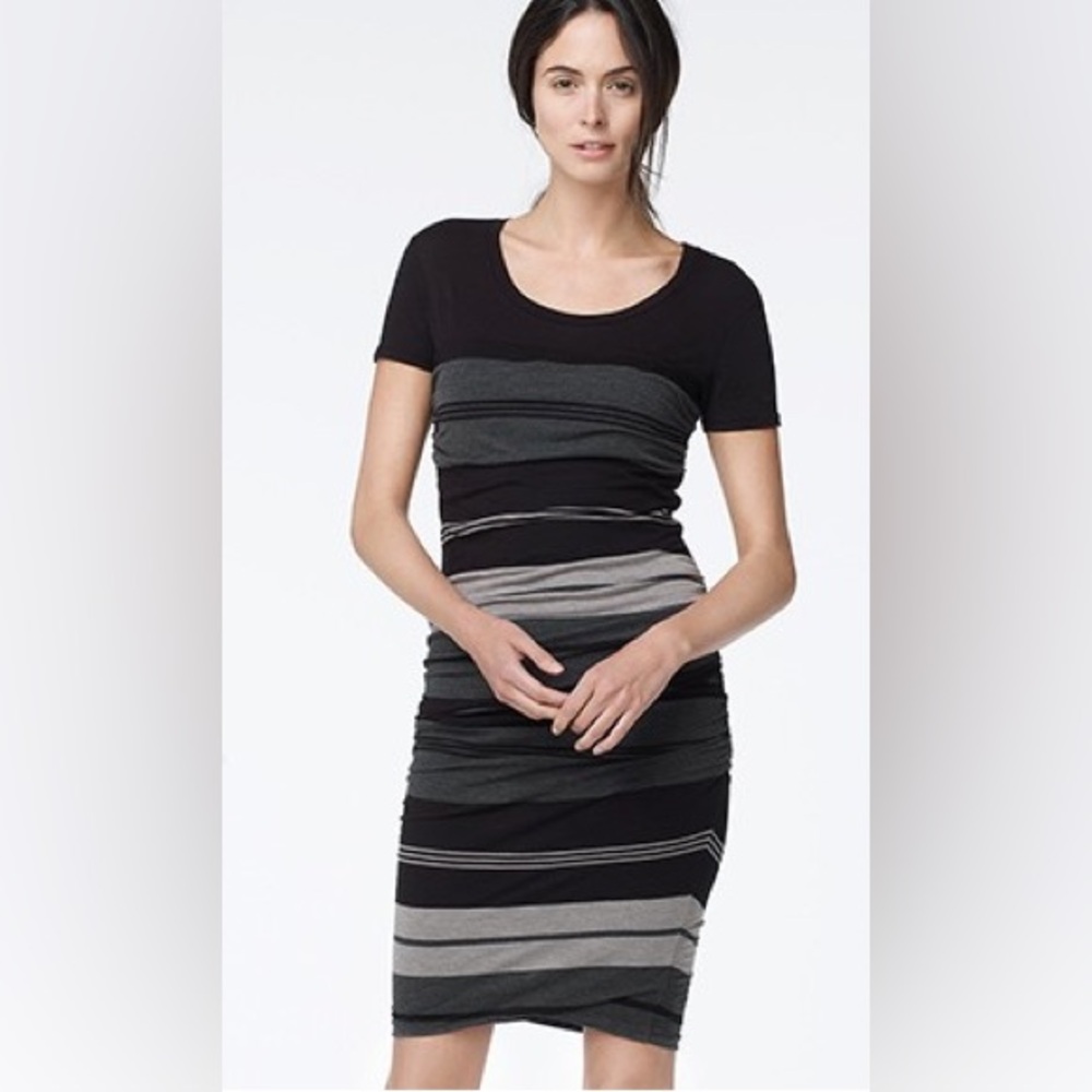 James Perse Striped Tshirt dress size 1 / small